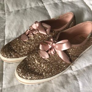 Keds x Kate Spade Glitter Sneakers